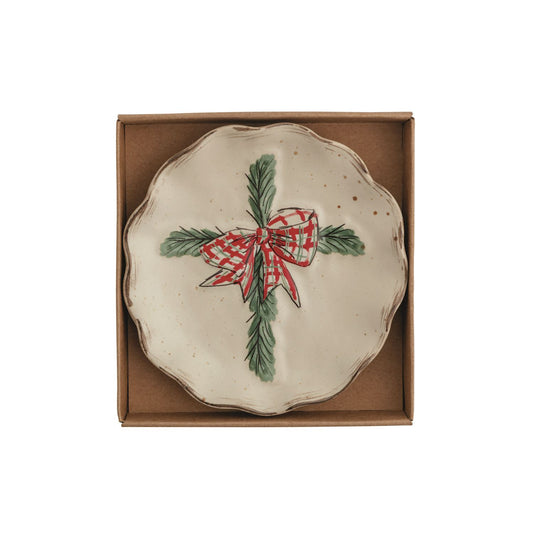Mud Pie Cross Tidbit/Jewelry Plate