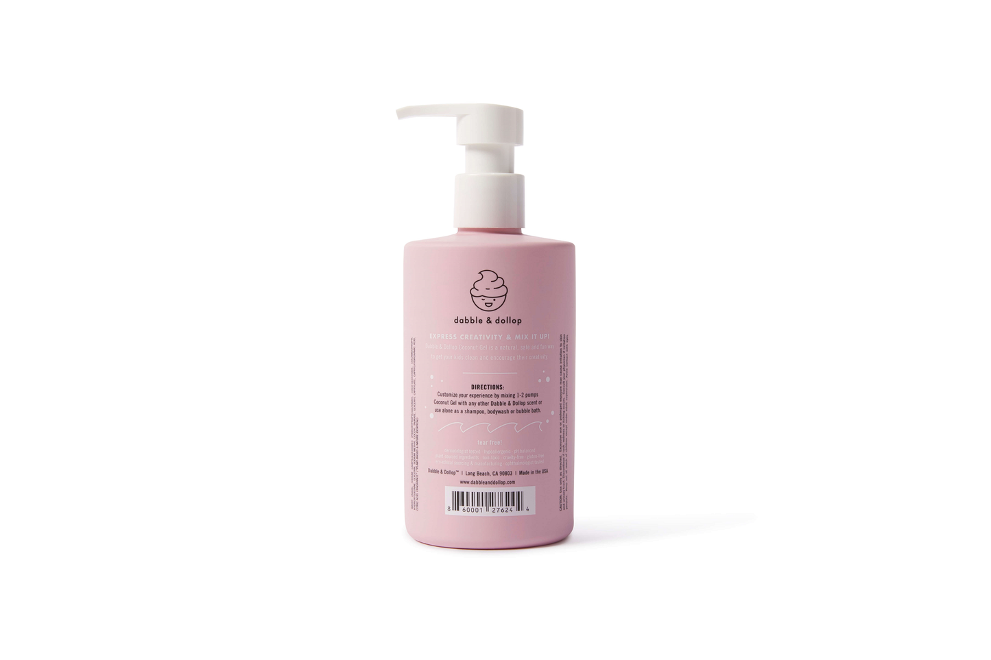 Tear-Free Shampoo, Body Wash, & Bubbles - Coconut