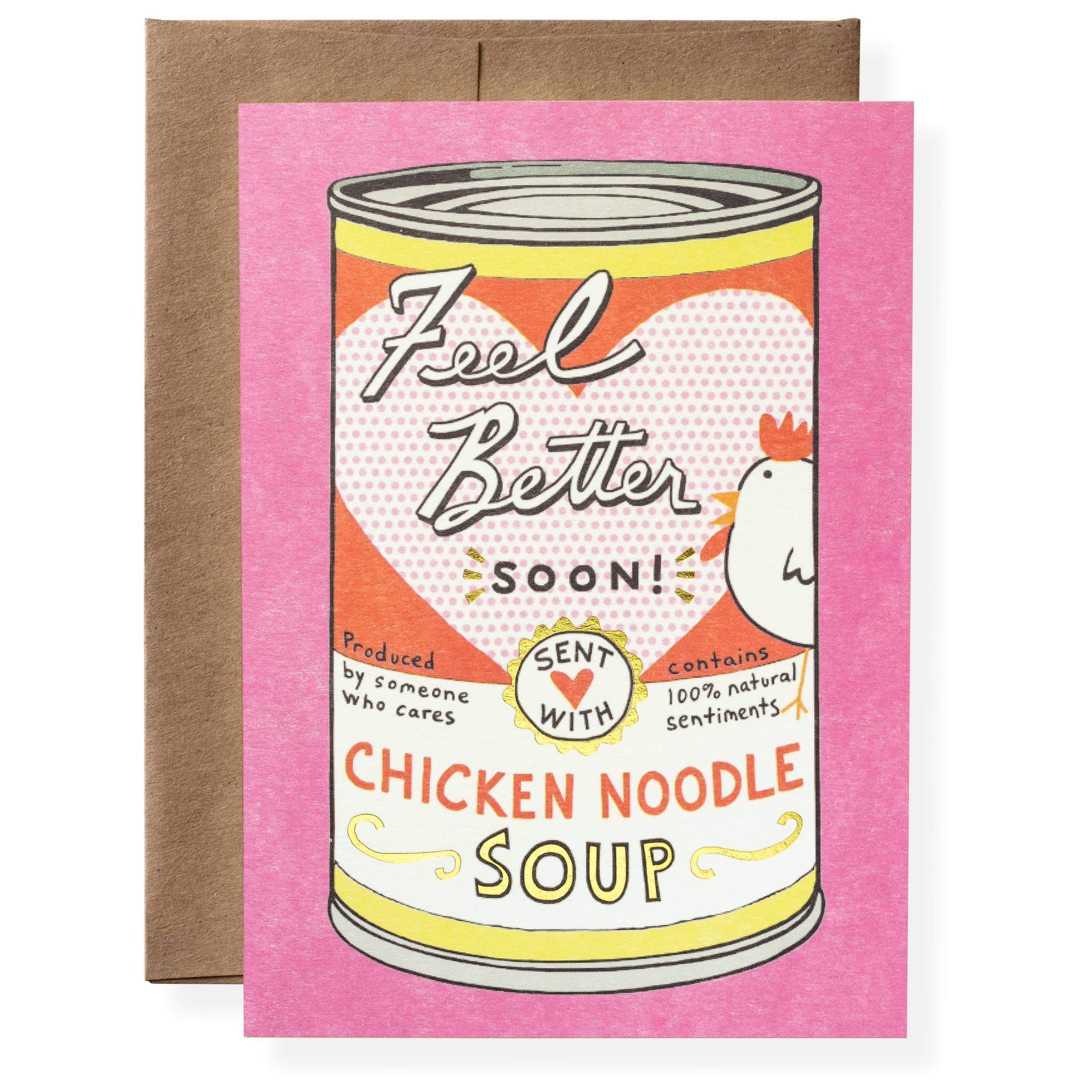 Chicken Soup Greeting Card - Persnickety Shop