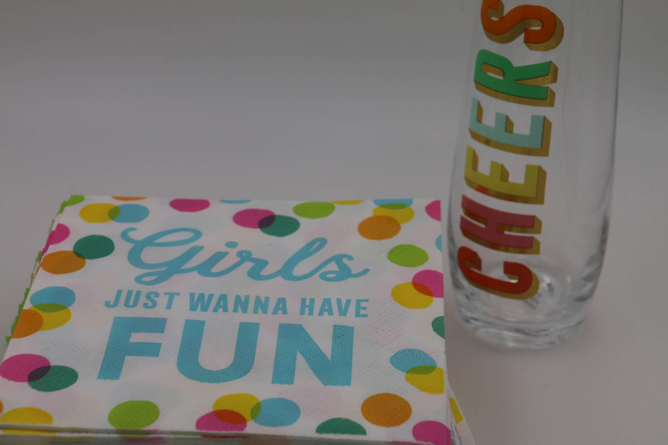 Funny Cocktail Napkins | Girls Just Want to Have Fun - 20ct - Persnickety Shop