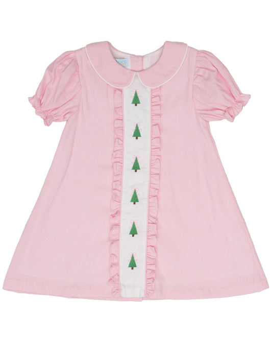 Christina Pink Christmas Tree Dress: 2 - Persnickety Shop