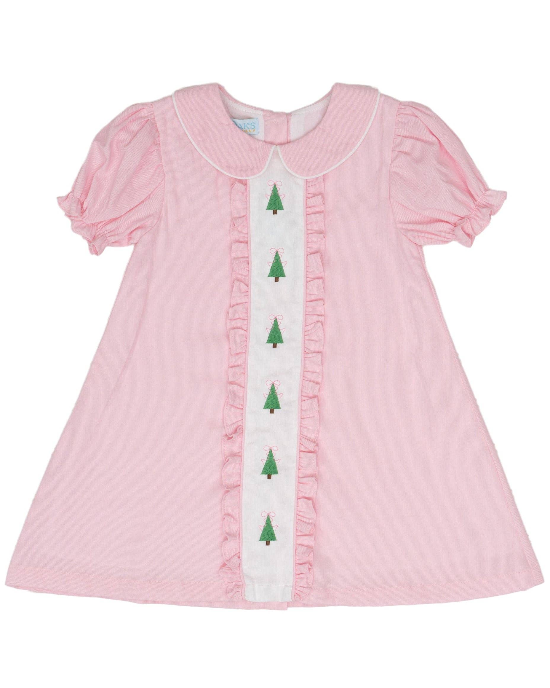 Christina Pink Christmas Tree Dress: 3 - Persnickety Shop