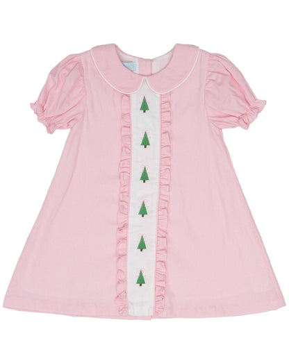 Christina Pink Christmas Tree Dress: 3 - Persnickety Shop