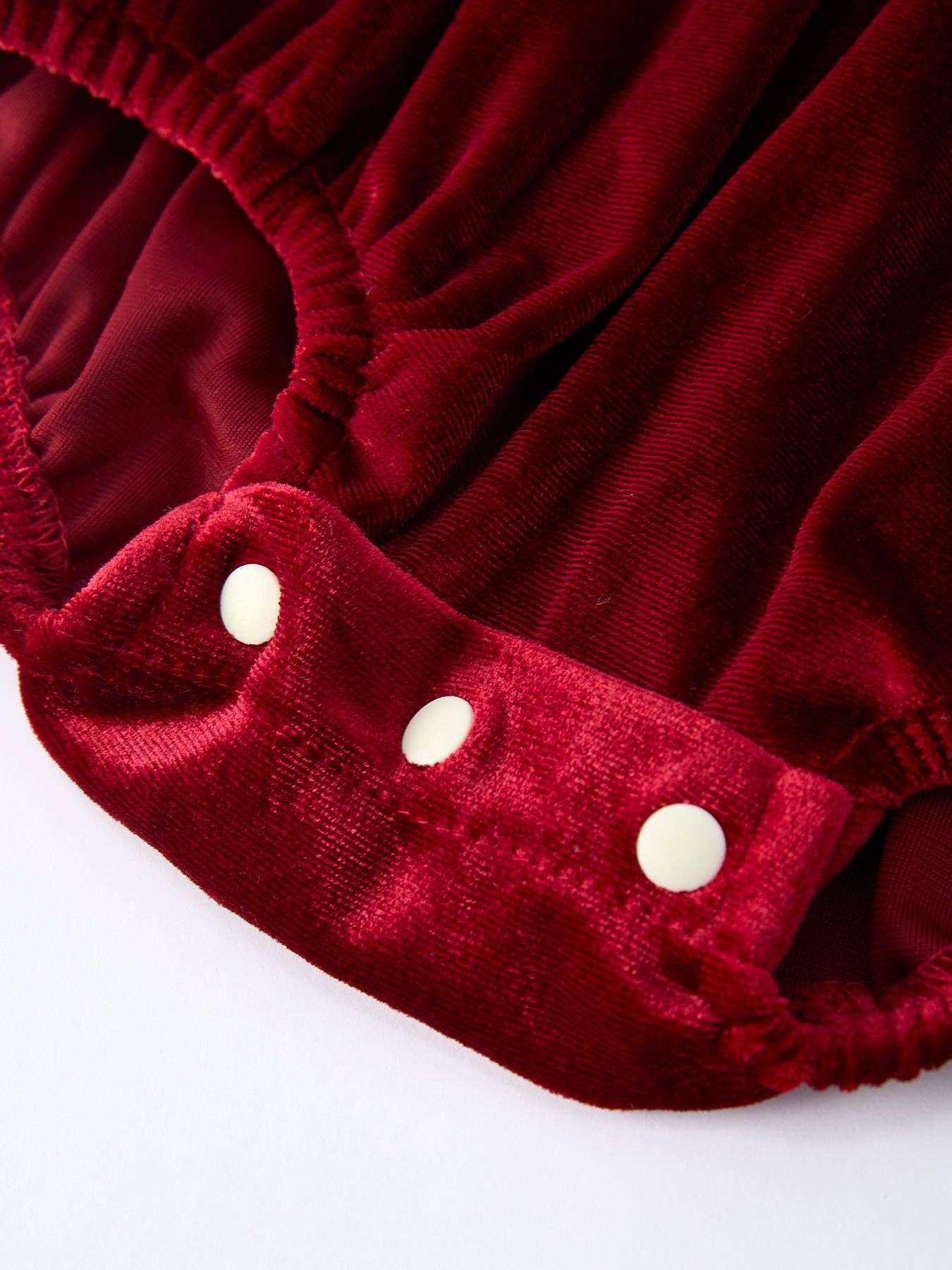 Christmas Long Sleeve Lace Girls' Romper: 24M - Persnickety Shop