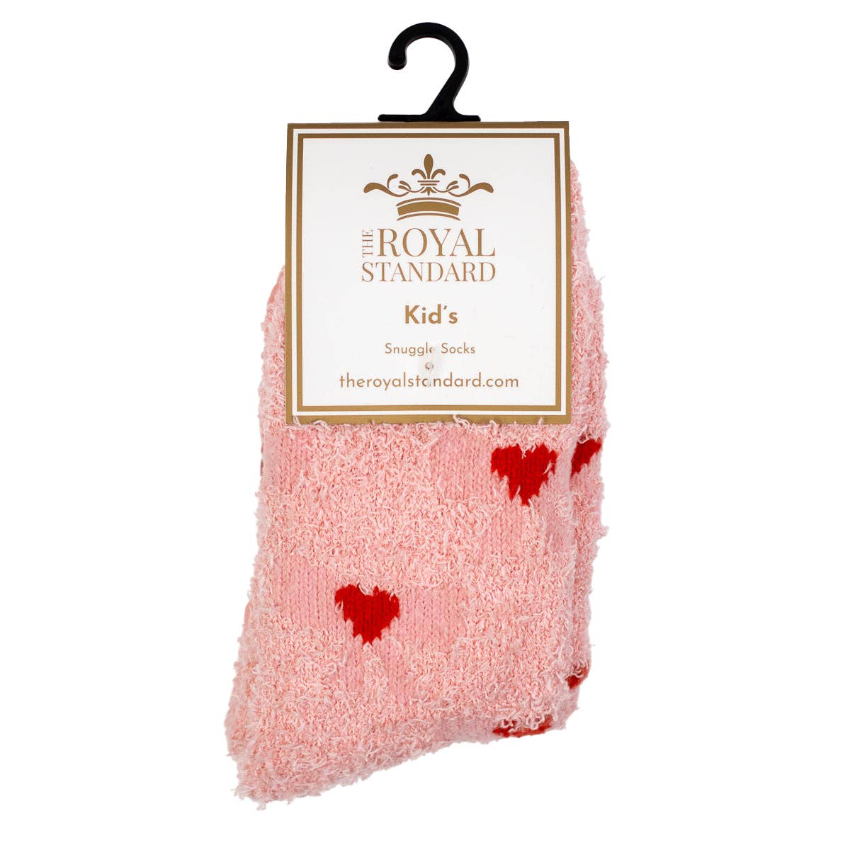 KId's Tickled Pink Snuggle Socks  S/M (9-1)