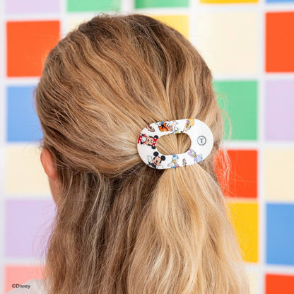 Flat Round Hair Clip | Tiny | Mickey and Friends