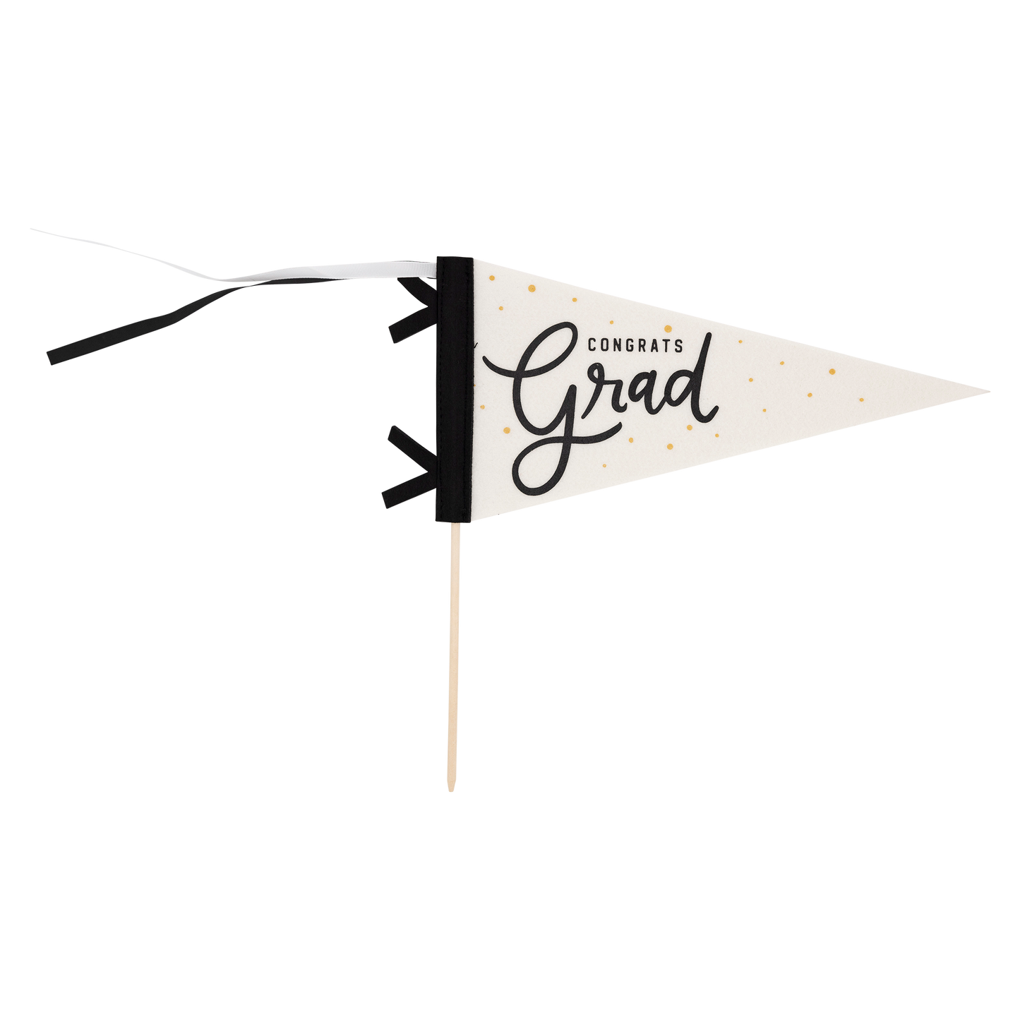 PLHB123 - Congrats Grad Felt Pennant Banner - Persnickety Shop