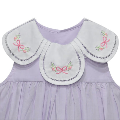 Anna Mae Dress-Violet Vines - Persnickety Shop