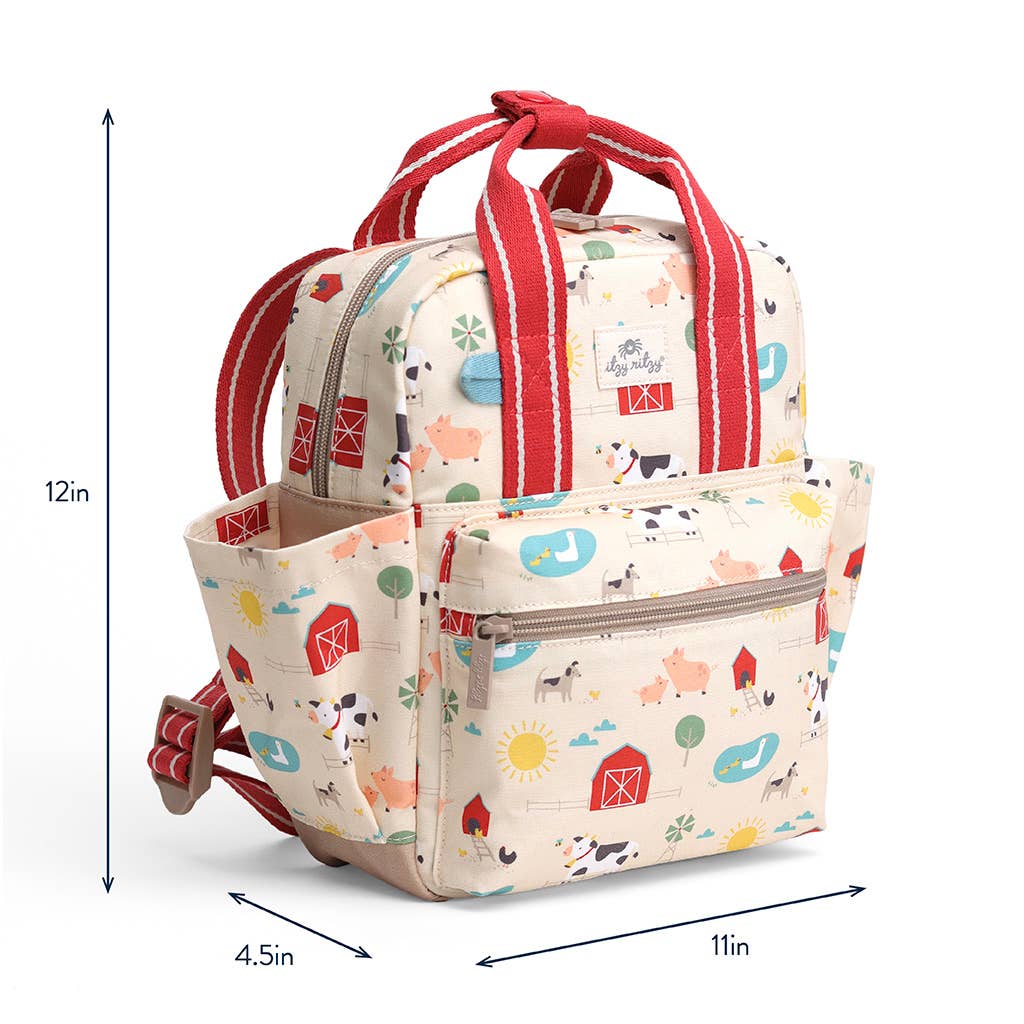 Itzy Bitzy Backpack: Strawberries & Cream