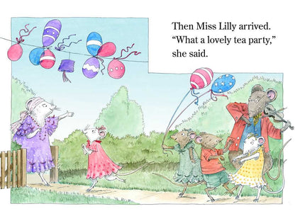 Angelina Ballerina and the Tea Party by Katharine Holabird: Paperback; 32 pages / English