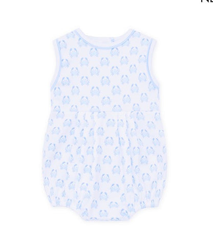 MAGNOLIA BABY Little Crawlers Print Bubble - Light Blue - Persnickety Shop