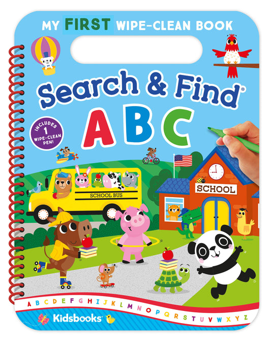 My First Wipe-Clean Book: Search & Find ABC - Persnickety Shop