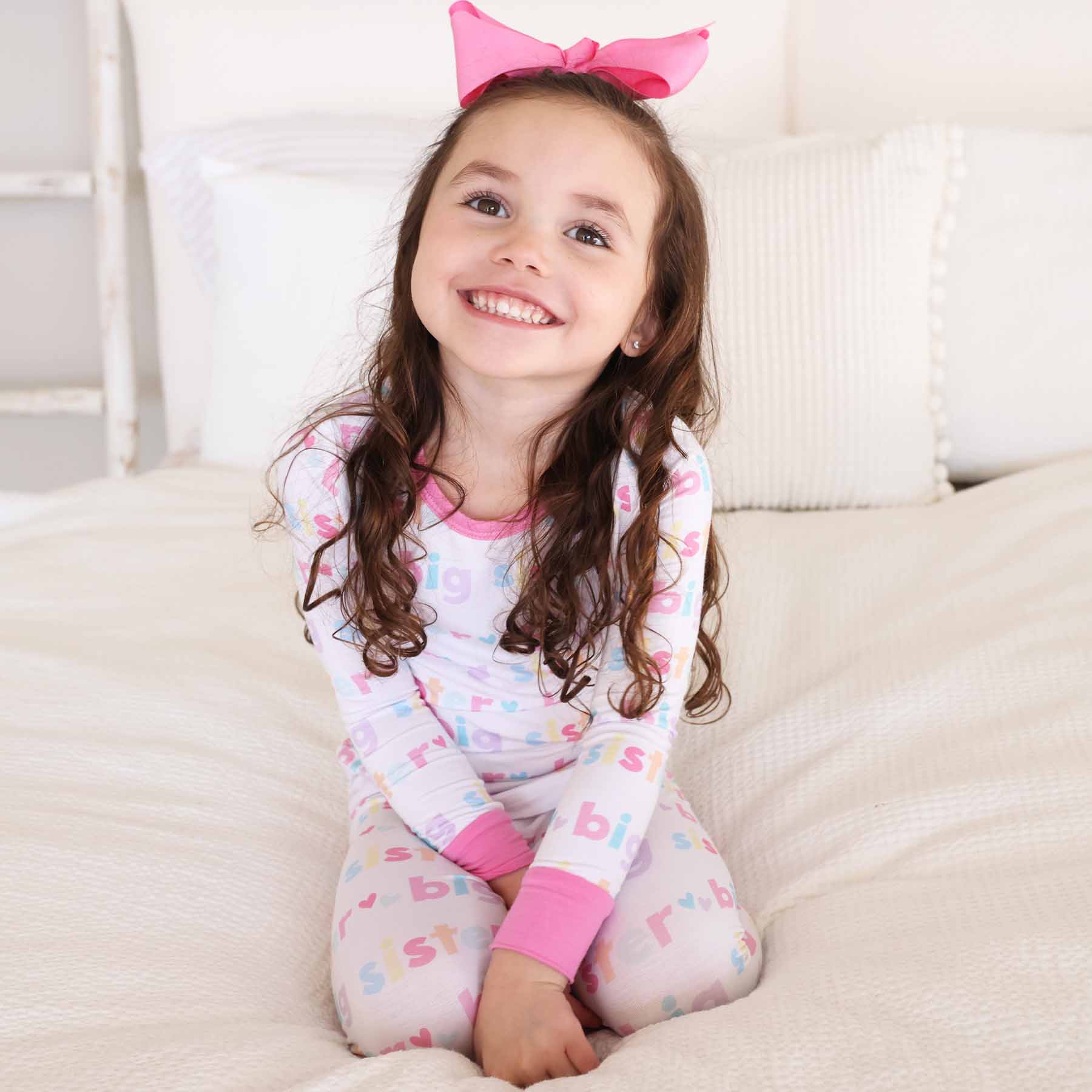 Big Sister Two Piece Pajama Set: 4T - Persnickety Shop