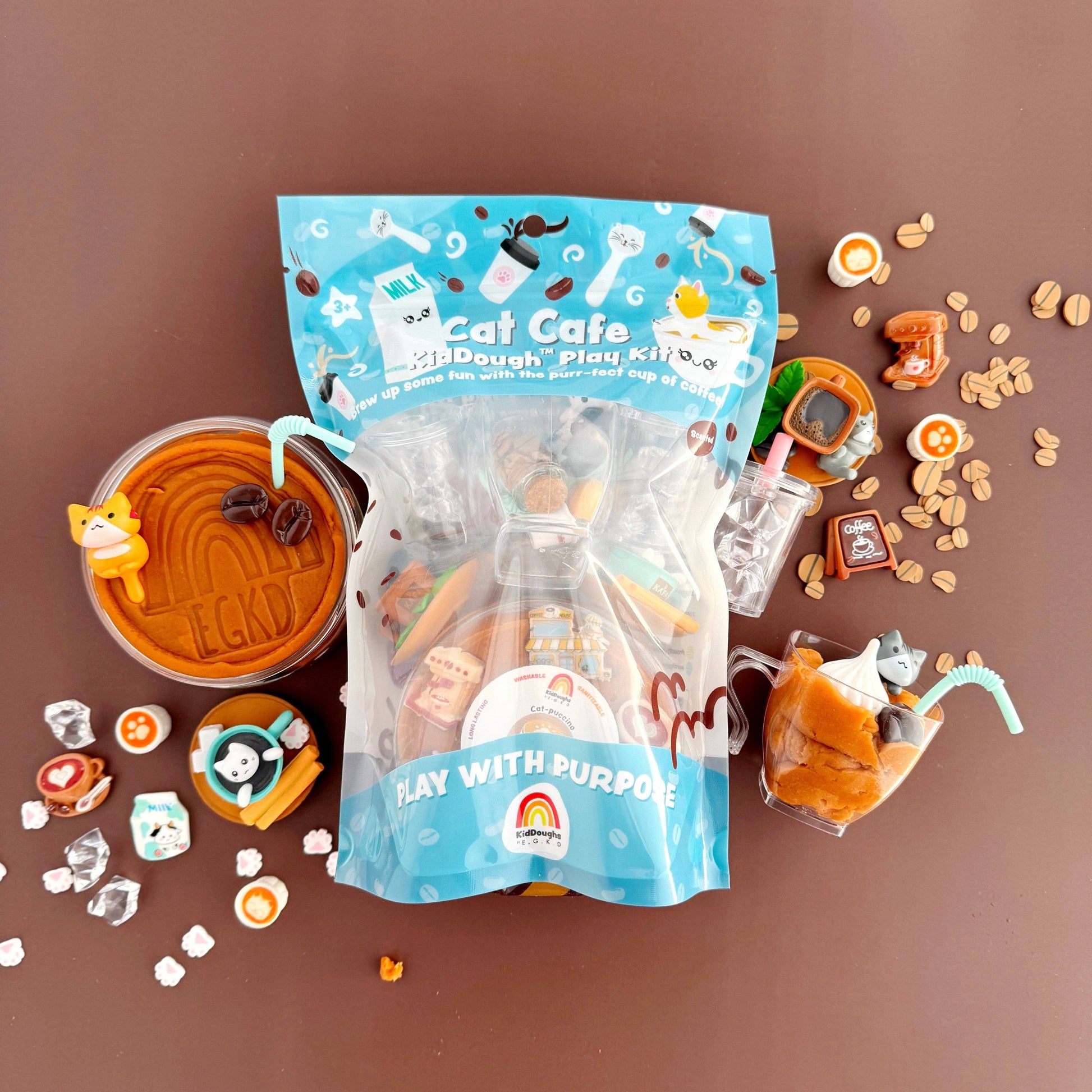 Cat Cafe KidDough Play Kit - Persnickety Shop