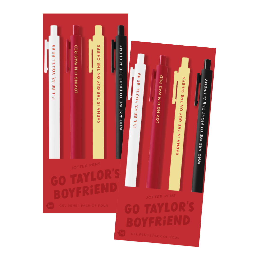 Swiftie Jotter Sets!! (Taylor's Version)(Topsellers)
: Go Taylor's Boyfriend - Persnickety Shop