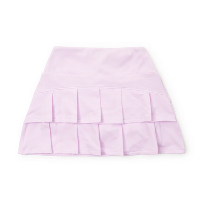 MARGOT GIRLS' PERFORMANCE SKIRT BY LH SPORT LIGHT PINK - Persnickety Shop