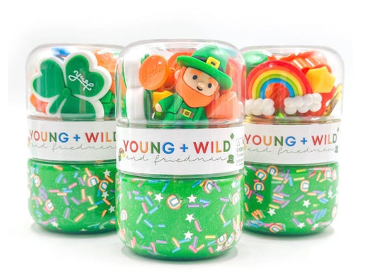 Grab & Go Dough Jar - Lucky Leprechaun