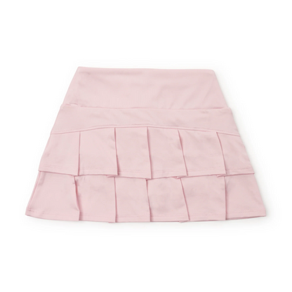 MARGOT GIRLS' PERFORMANCE SKIRT BY LH SPORT LIGHT PINK - Persnickety Shop