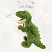Beverly Hills Teddy Bear World's Softest Plush - World's Softest Plush - Large Lushee - Tex Trex T-Rey Lushee 16 inches - Persnickety Shop