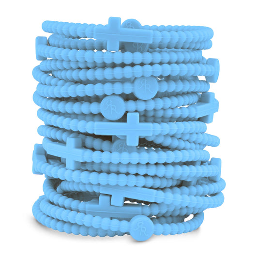 Jesus Bracelets - Carolina Blue - Persnickety Shop