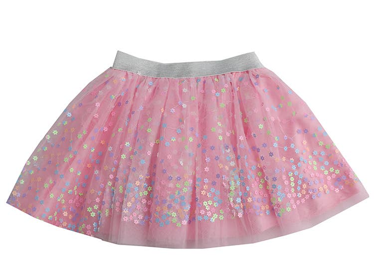 Sprinkle Flower Tutu: Pink / 2-6 year