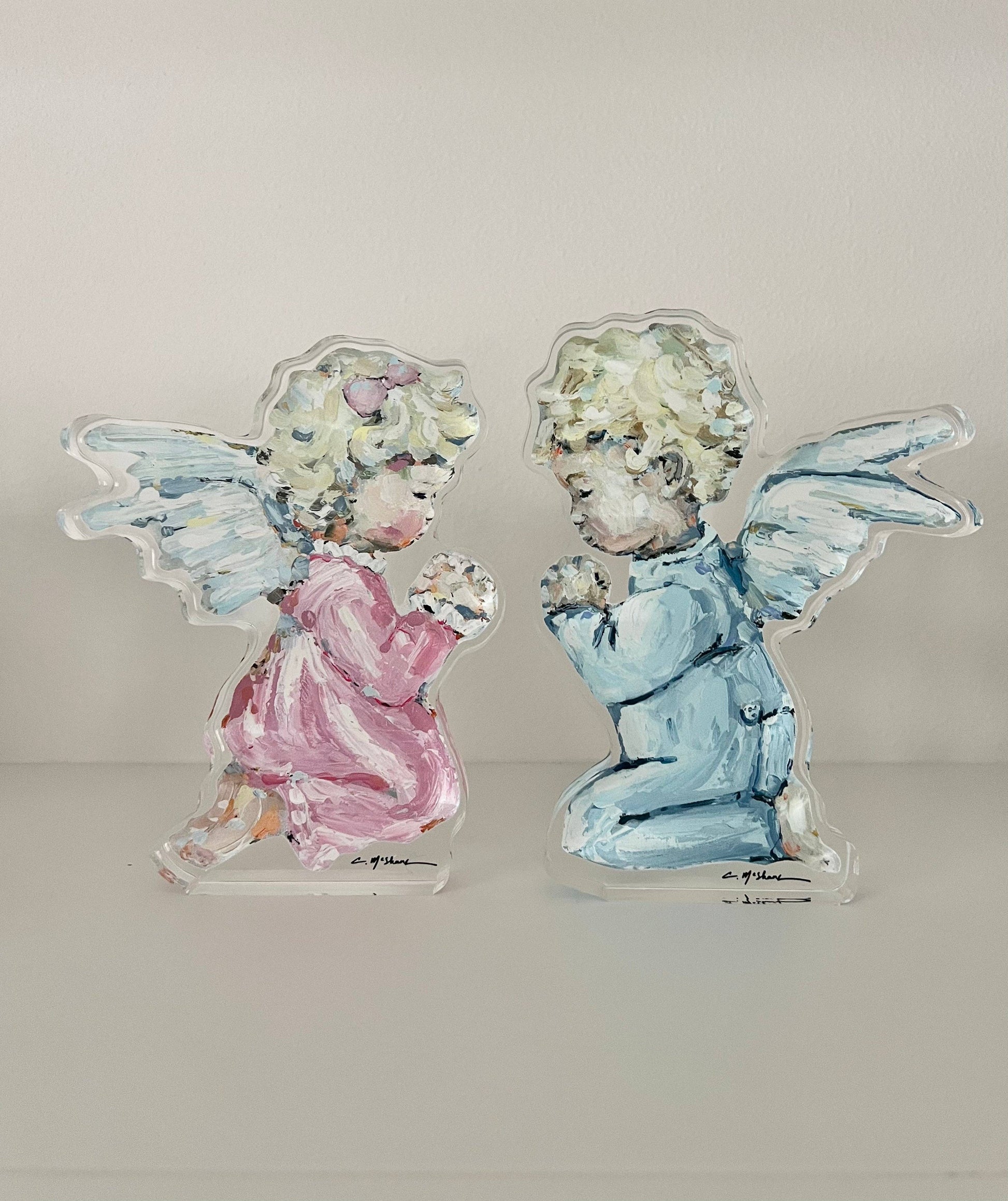 "Tiny Wings I" acrylic shelfie: Large - Persnickety Shop