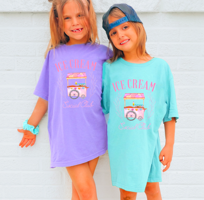 YOUTH Ice Cream Social Club Graphic Tee Kids Summer - Persnickety Shop