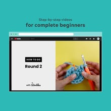 Ted the Gingerbread Man Crochet Kit - Persnickety Shop