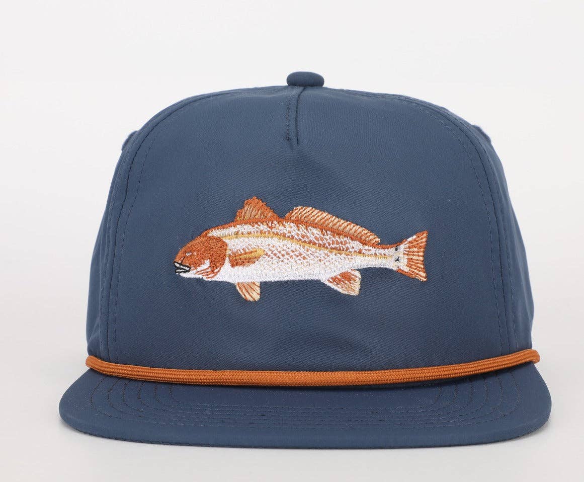 Red Fish Rope Hat - Persnickety Shop