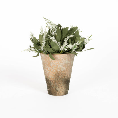 Potted Lavender Bloom - White