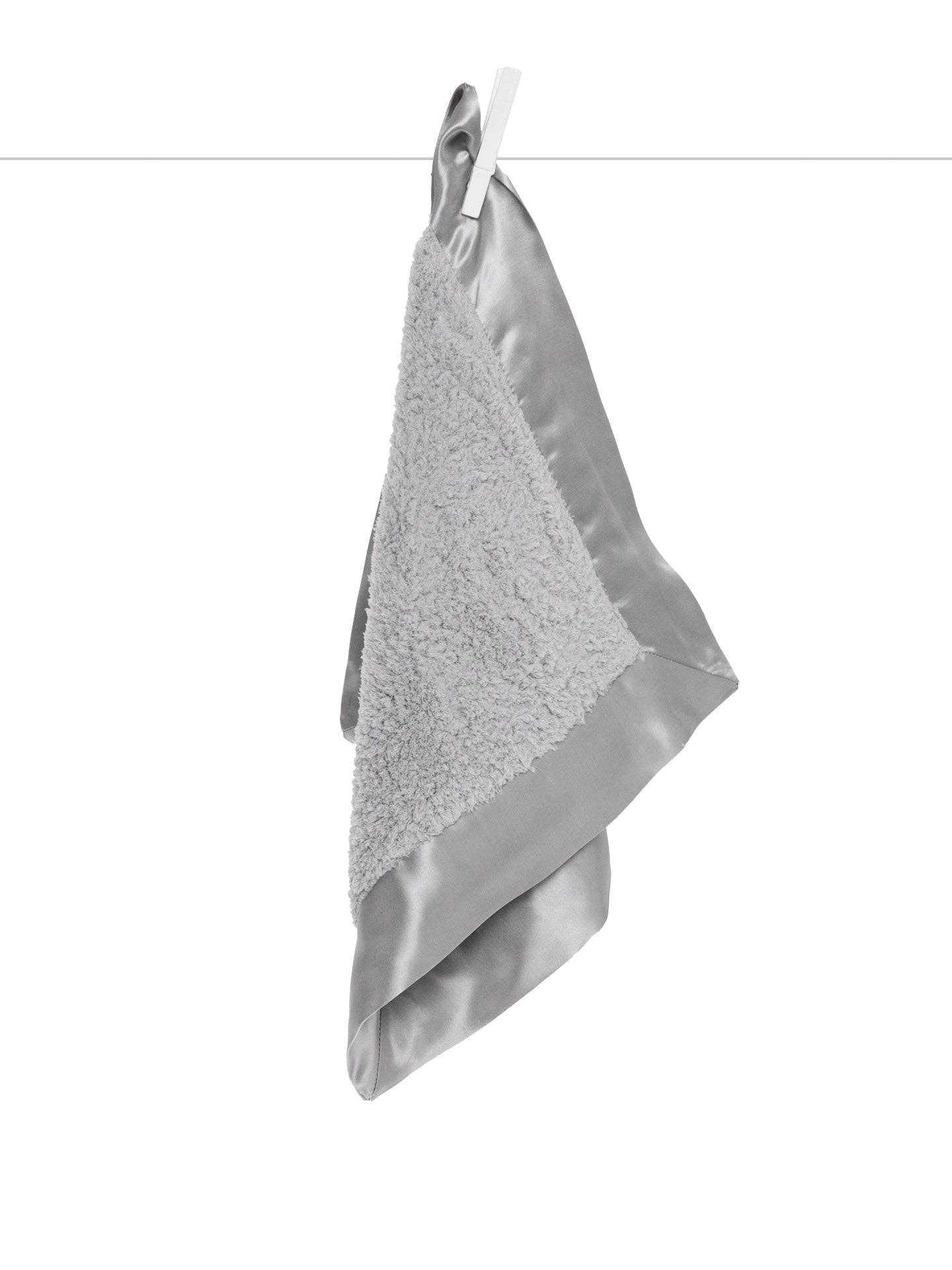 Chenille Satin™ Blanky: White