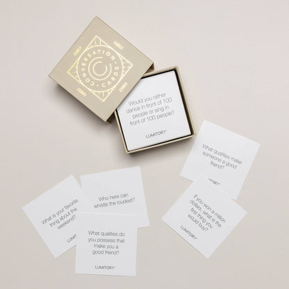 Family Conversation Cards - Case of 6