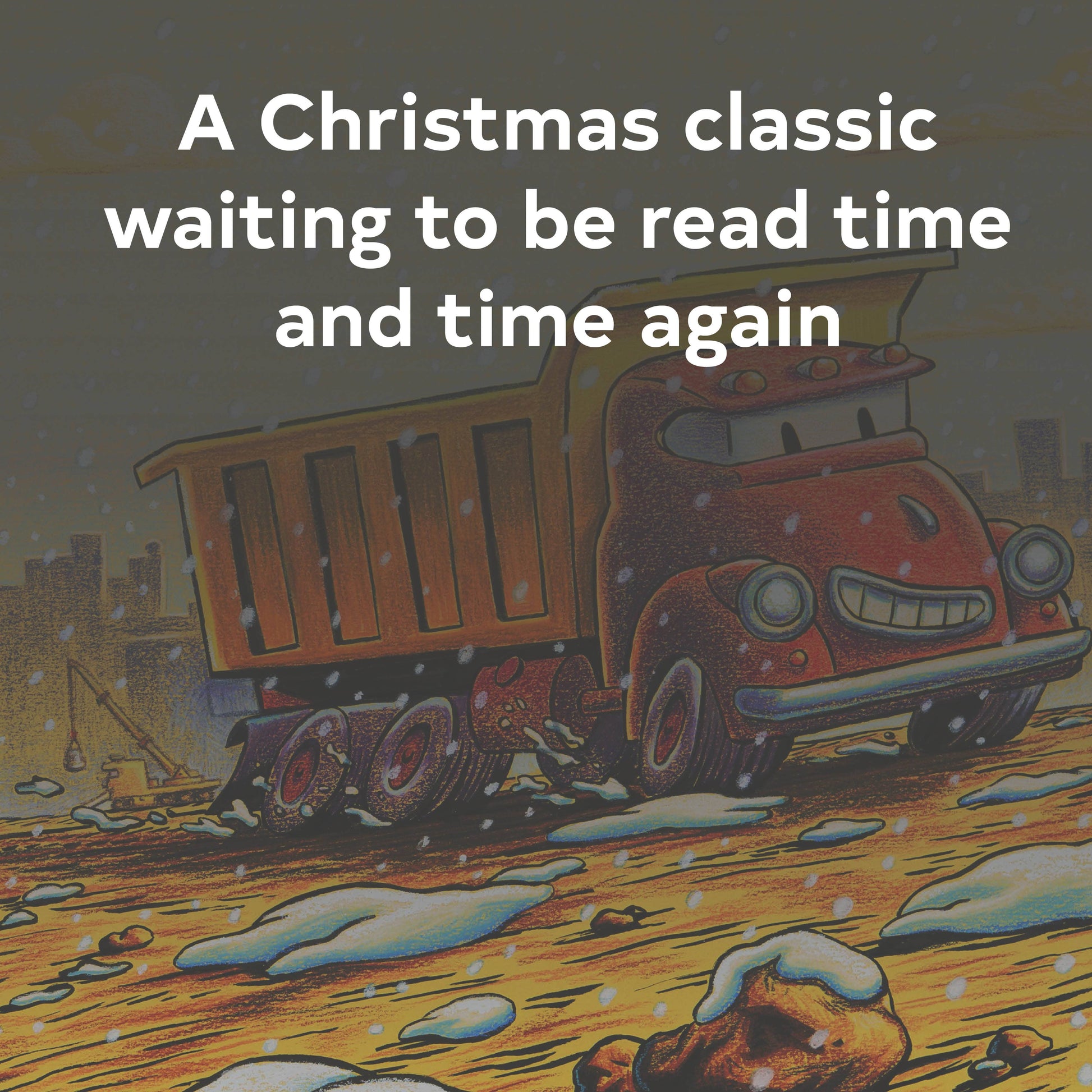 Construction Site on Christmas Night - Persnickety Shop