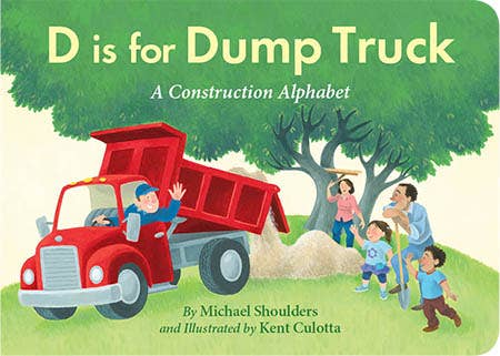 D is for Dump Truck Board Book - Persnickety Shop