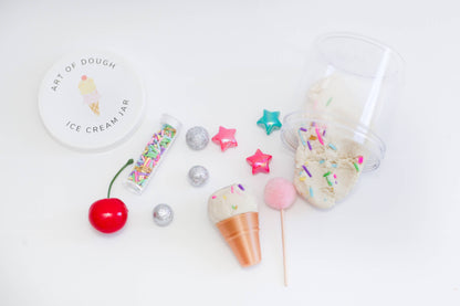 Ice Cream Sensory Jar: Sensory sand (pink with no scent) - Persnickety Shop