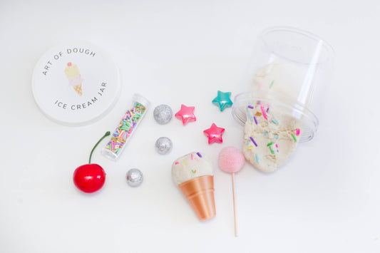 Ice Cream Sensory Jar: Sensory sand (pink with no scent) - Persnickety Shop