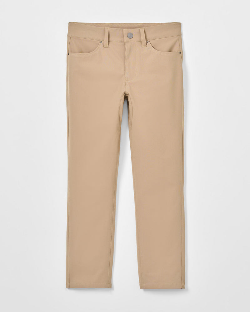 Johnnie-O Cross Country Flex Jr. Performance Pant - Khaki - Persnickety Shop