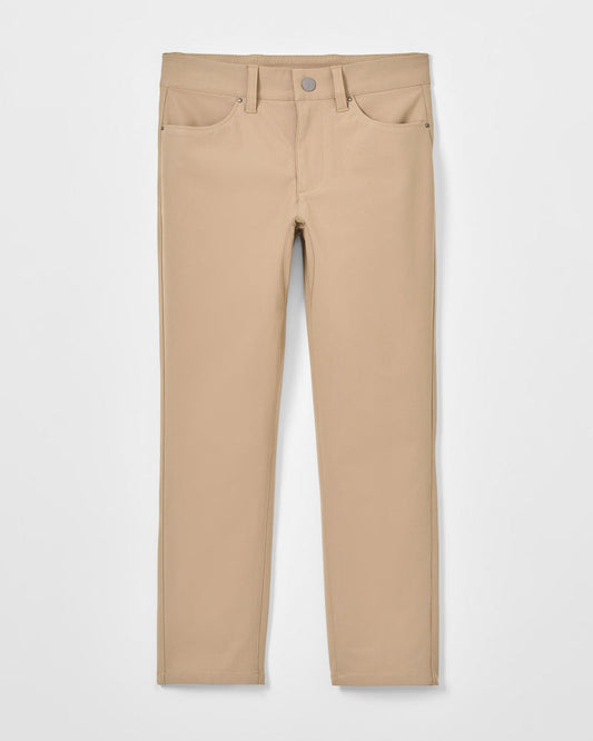 Johnnie-O Cross Country Flex Jr. Performance Pant - Khaki - Persnickety Shop
