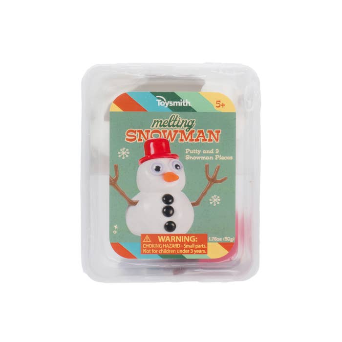 Melting Snowman Putty/Slime Kit, Reusable, Christmas, Winter - Persnickety Shop