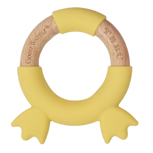 The Beaufort Bonnet Company Yellow Duck Feet Teether - Persnickety Shop