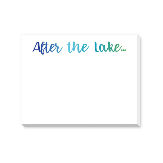 AFTER THE LAKE DITTIE NOTEPAD - Persnickety Shop