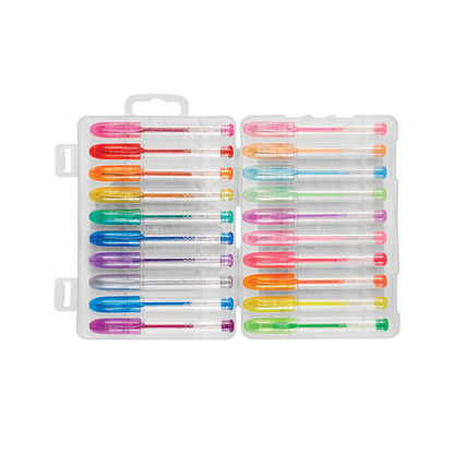 Ooly Mini Doodlers Fruity Scented Gel Pens - Set of 20