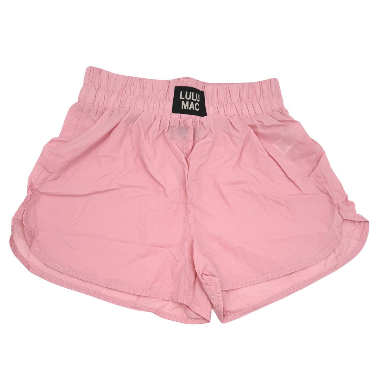 LM-KSH-1000- LIGHT PINK KIDS SOLID SHORT: LIGHT PINK / Youth Medium