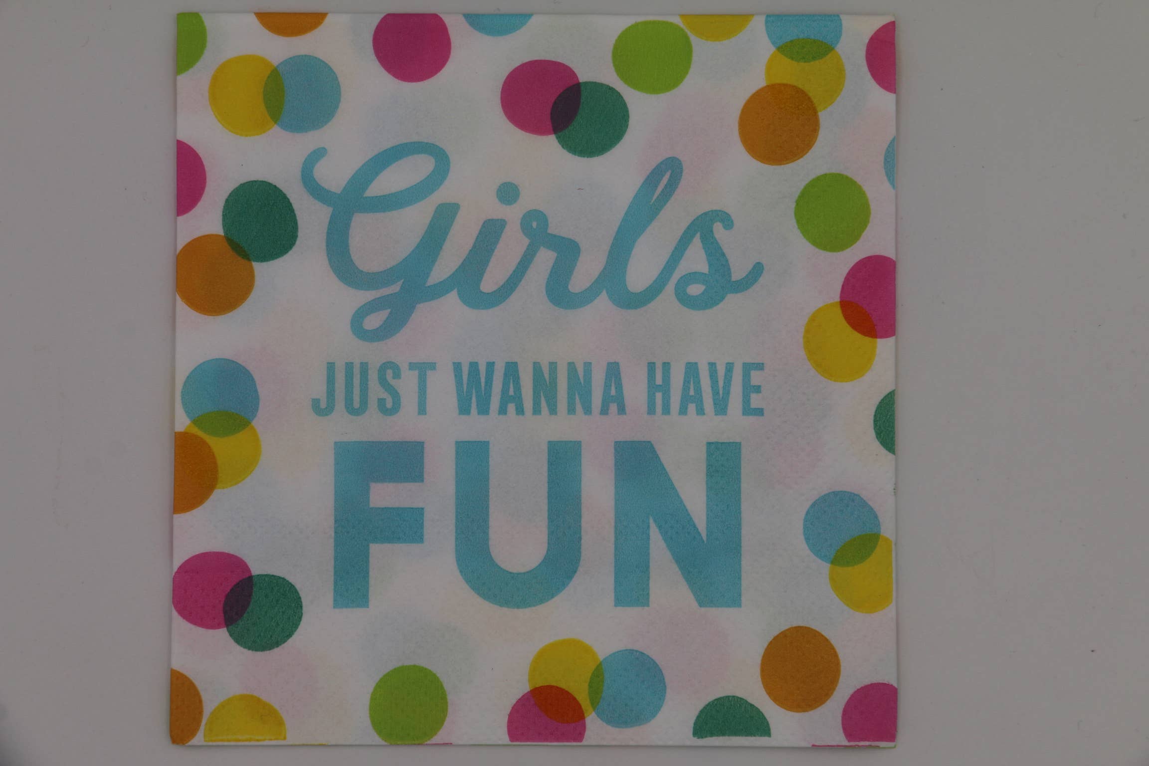 Funny Cocktail Napkins | Girls Just Want to Have Fun - 20ct - Persnickety Shop