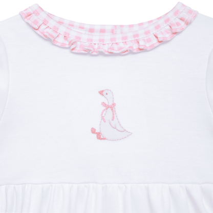 Magnolia Me Silly Goose Ruffle Bubble - Pink - Persnickety Shop