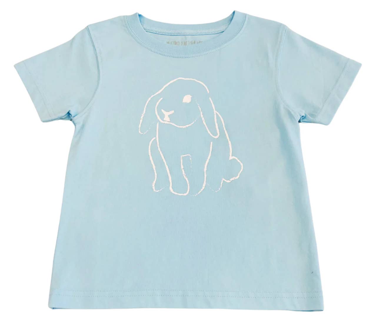 Short-Sleeve Light Blue Bunny T-Shirt **PRESALE**