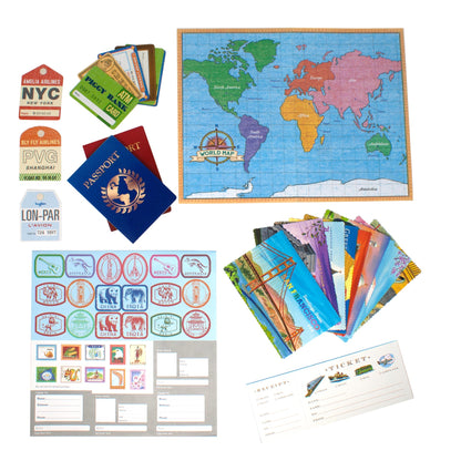 Eeboo World Traveler Pretend Play - Persnickety Shop