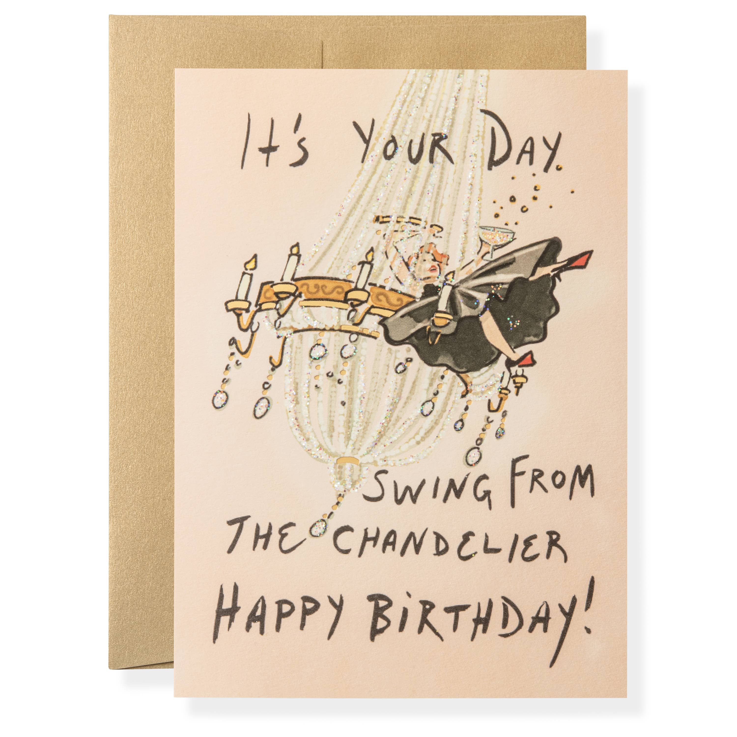 Chandelier Greeting Card - Persnickety Shop