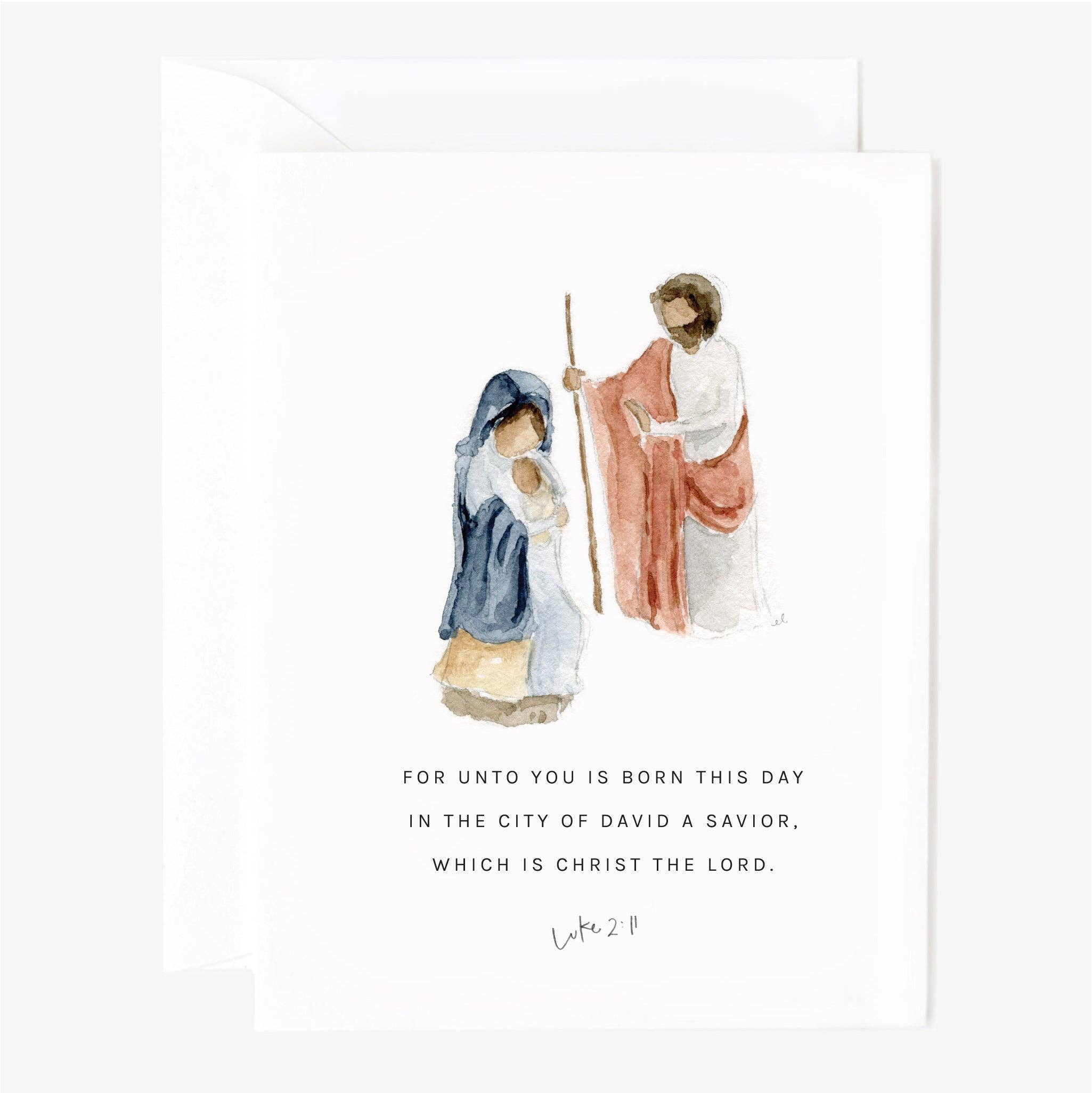 Christmas scripture notecard set - Persnickety Shop