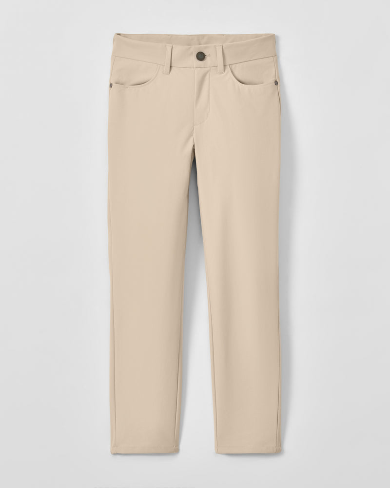 Johnnie-O Cross Country Flex Jr. Performance Pant - Stone - Persnickety Shop